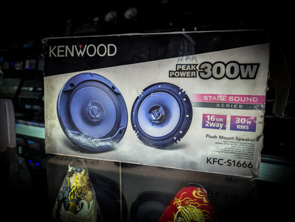 KENWOOD 300watt 6.5" 2 Way Speakers