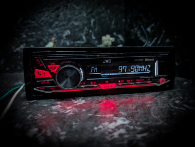 JVC Bluetooth Single Din Car Stereo