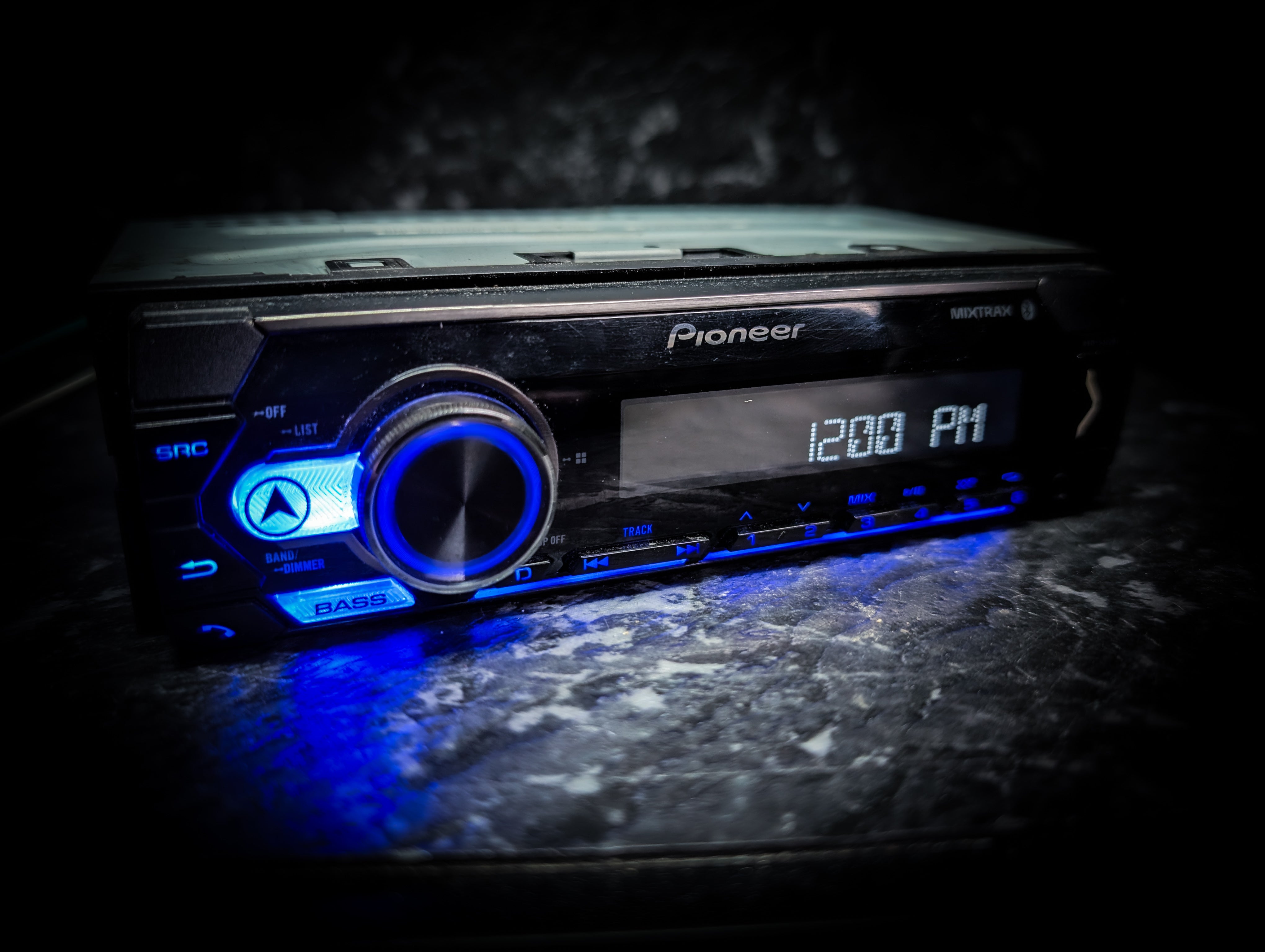 PIONEER Bluetooth Single Din Car Stereo