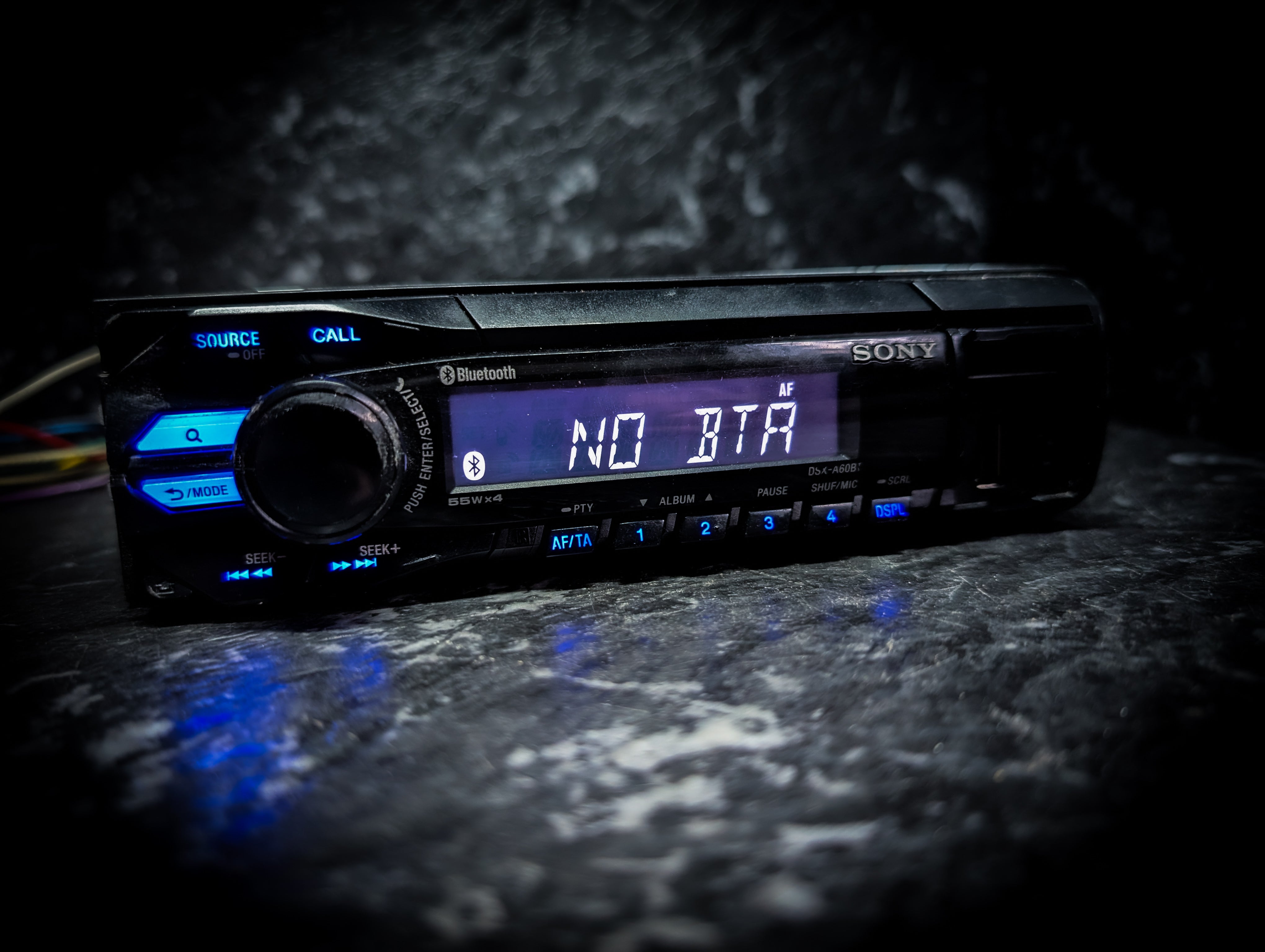 SONY Bluetooth Single Din Car Stereo