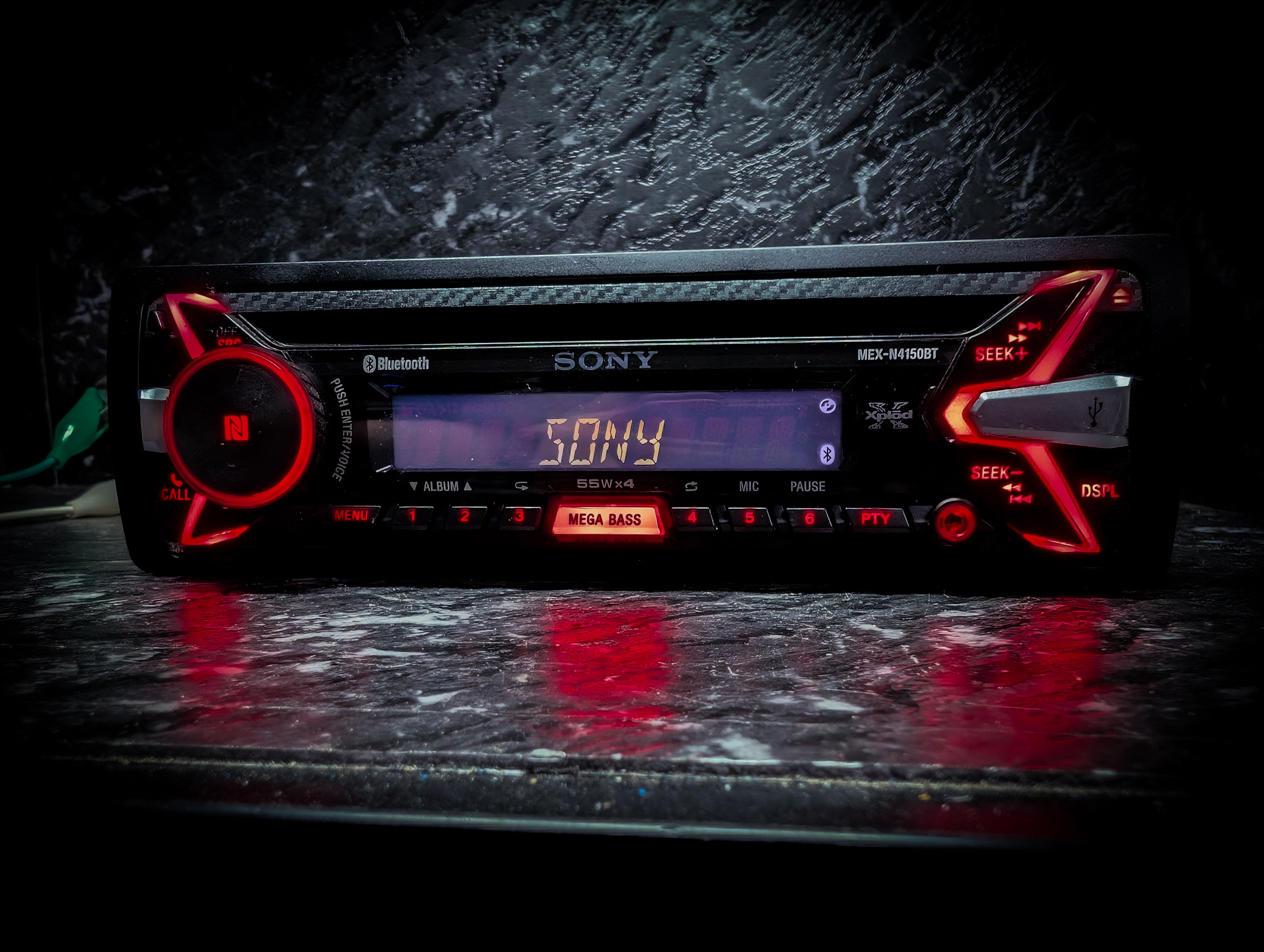 SONY Bluetooth Single Din Car Stereo