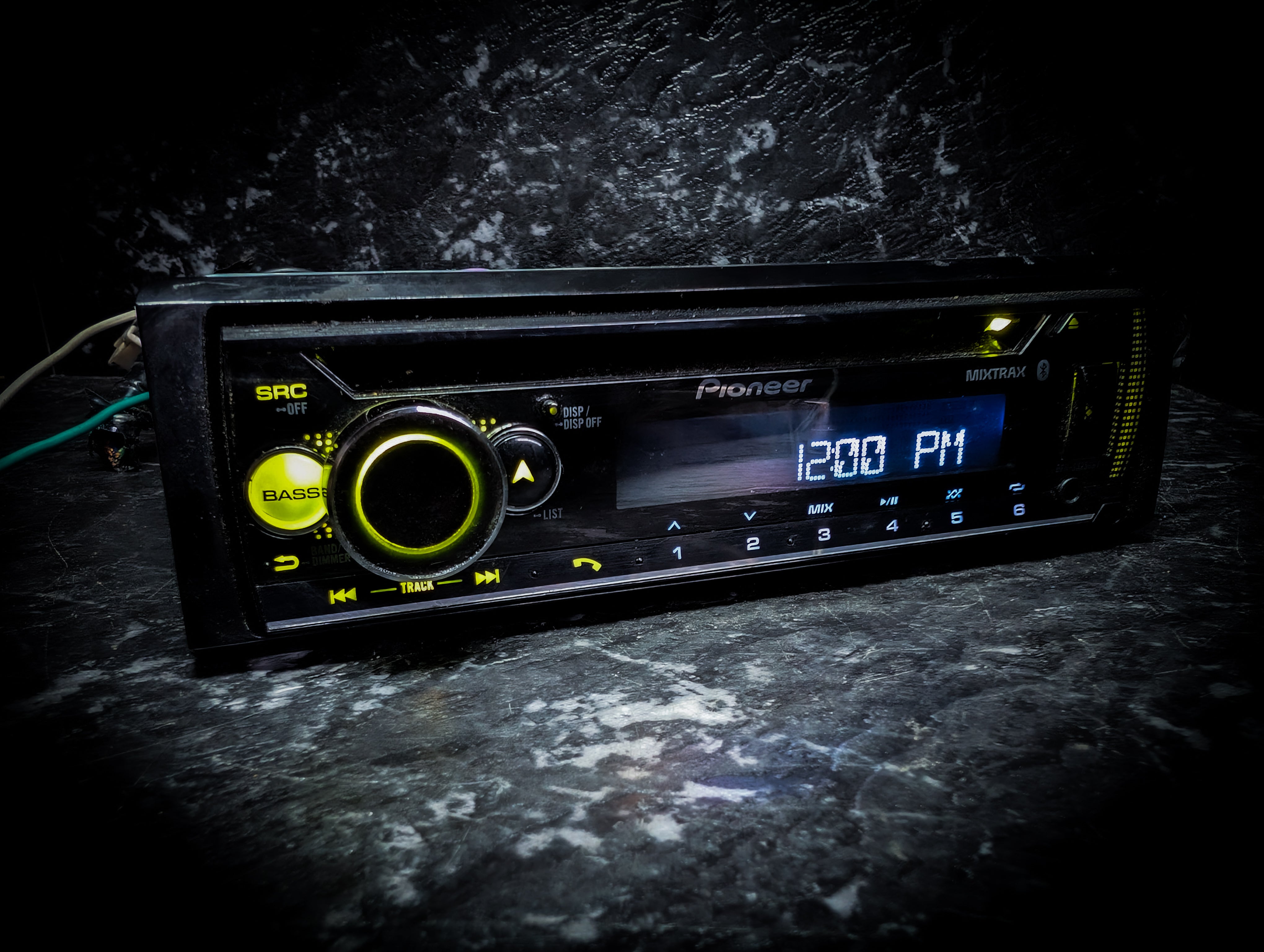 PIONEER Bluetooth Single Din Car Stereo