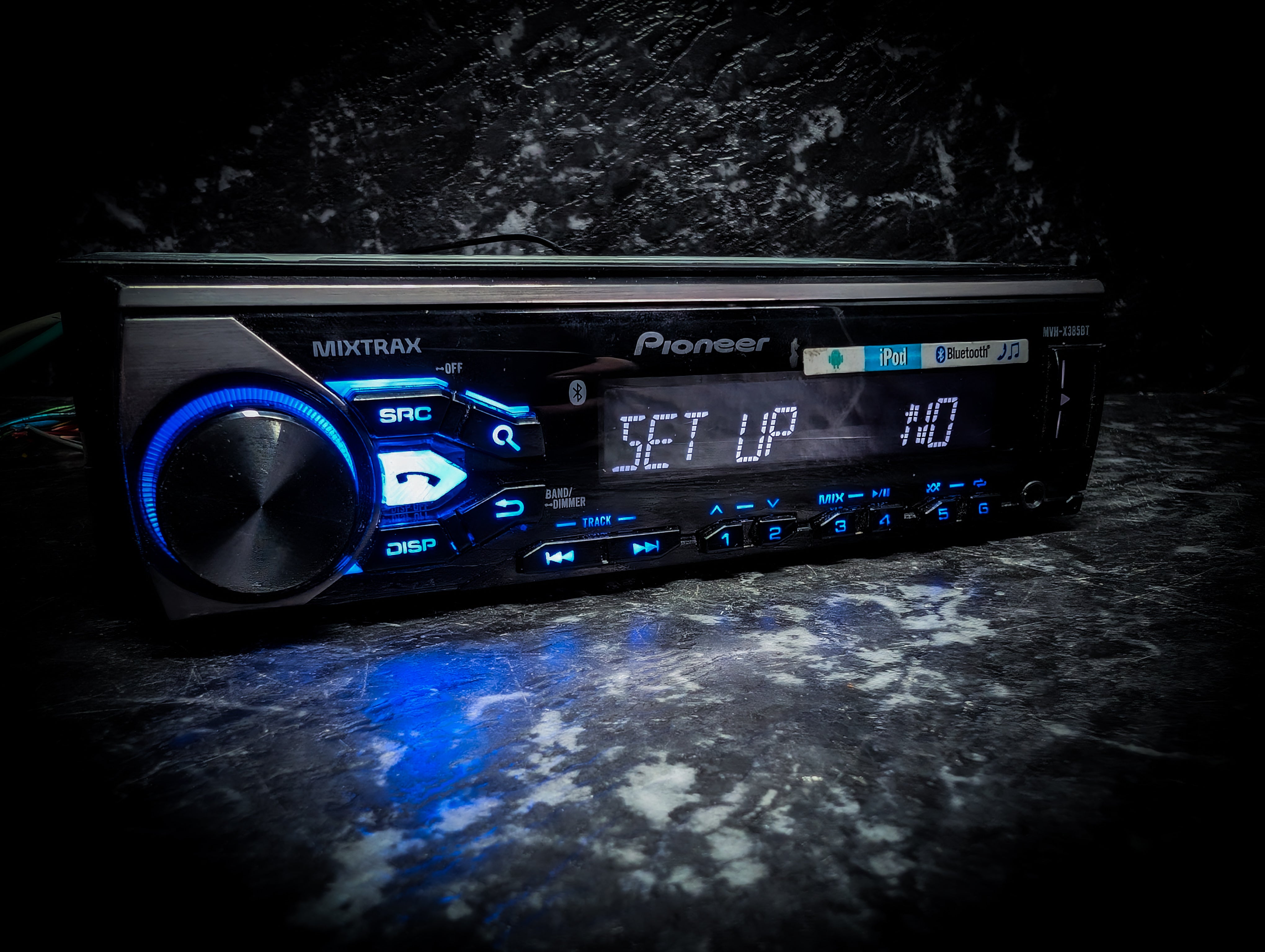PIONEER Bluetooth Single Din Car Stereo