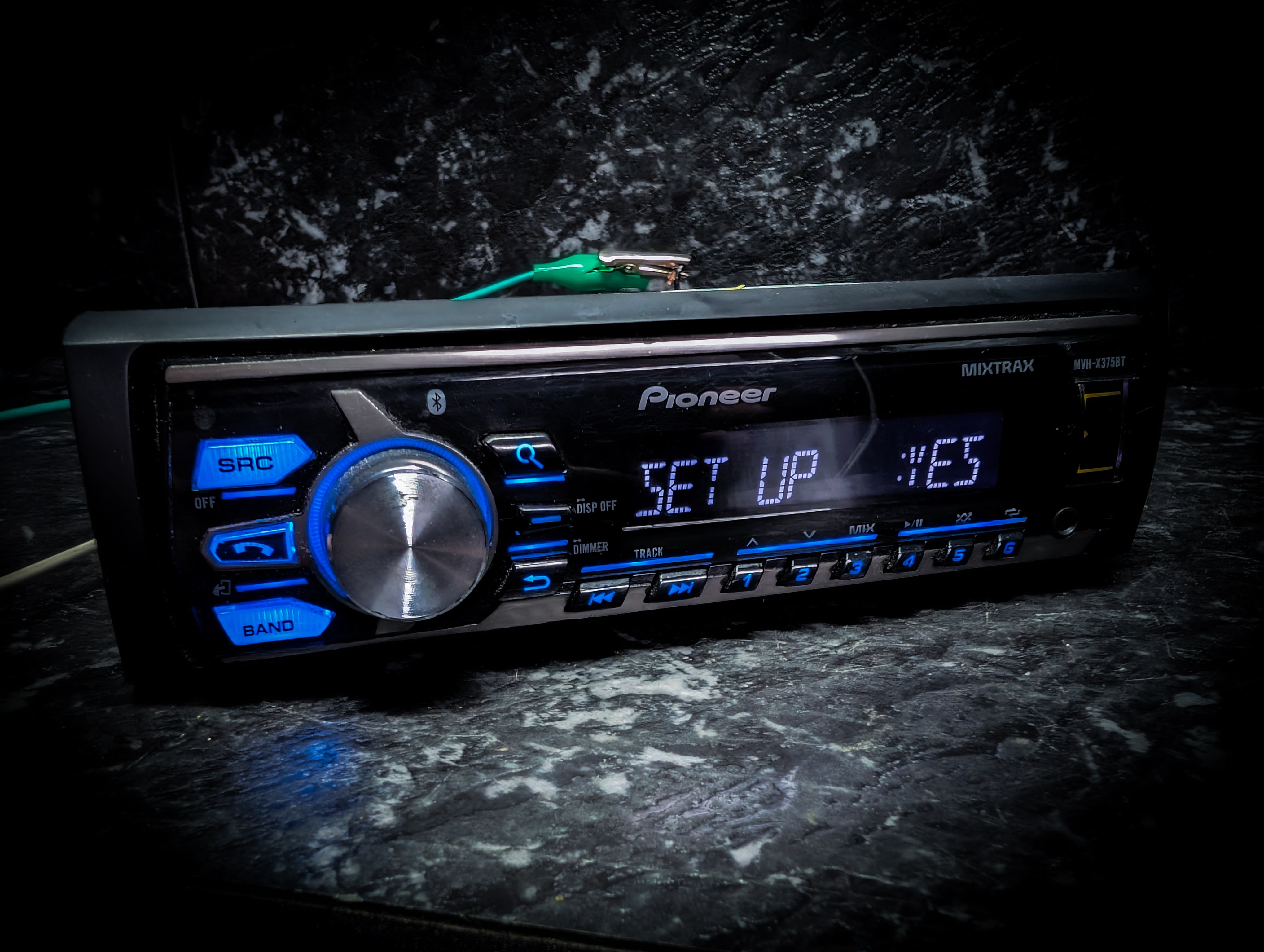 PIONEER Bluetooth Single Din Car Stereo