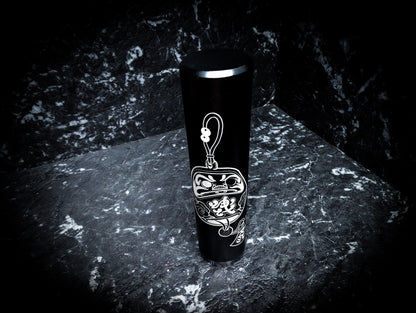 Traditional Japanese Token Character Anodized V2 Weighted Tall Thick Grip Manual Gear Knob