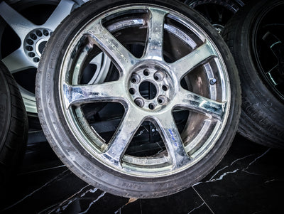 17" WORK Emotion XT7 Chrome Wheels x 4
