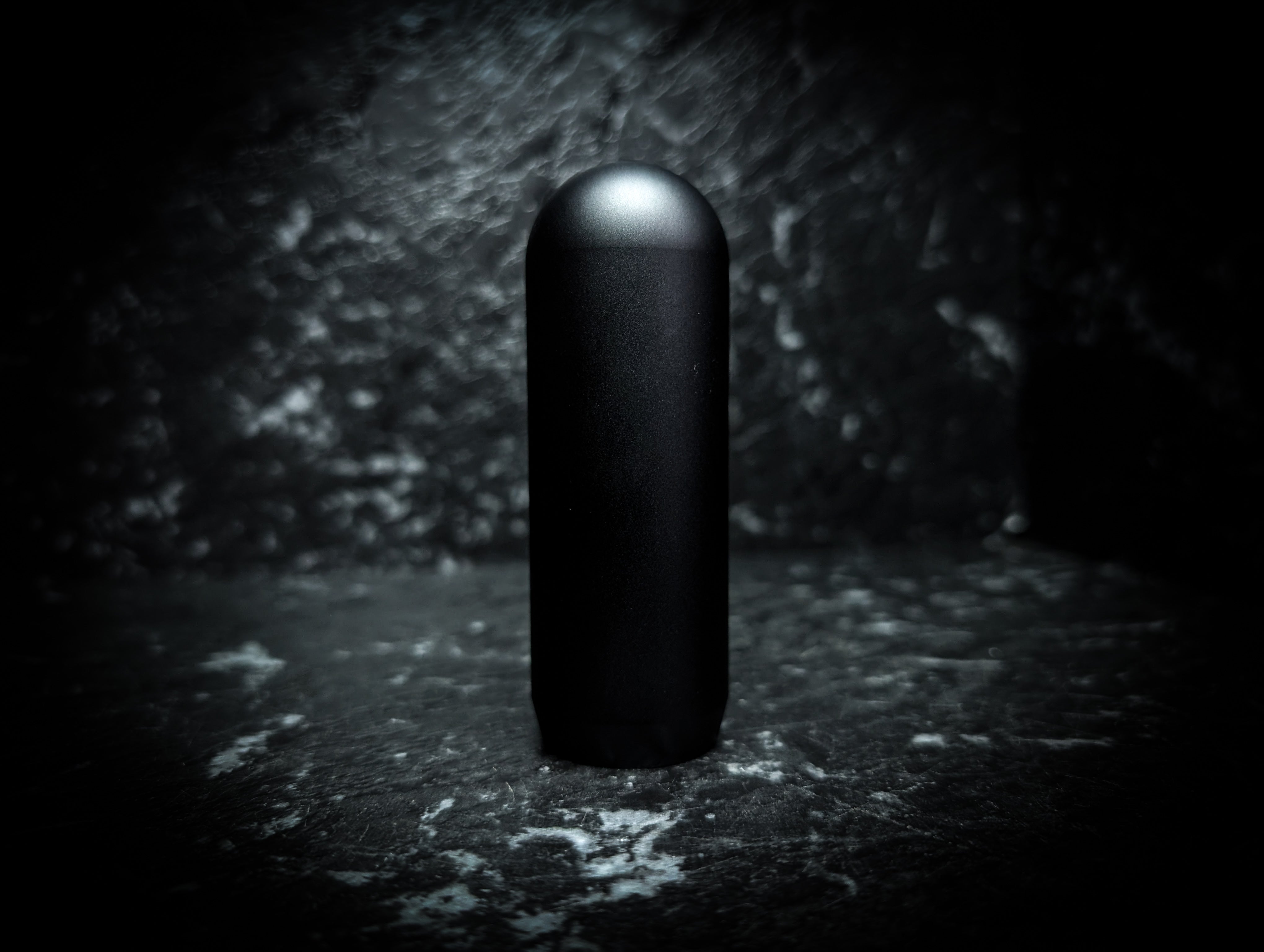NEW! Anodized Black V3 Weighted Short Thick Grip Rounded Top Manual Gear Knob
