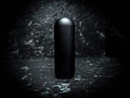 NEW! Anodized Black V3 Weighted Short Thick Grip Rounded Top Manual Gear Knob