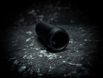 NEW! Anodized Black V3 Weighted Short Thick Grip Rounded Top Manual Gear Knob