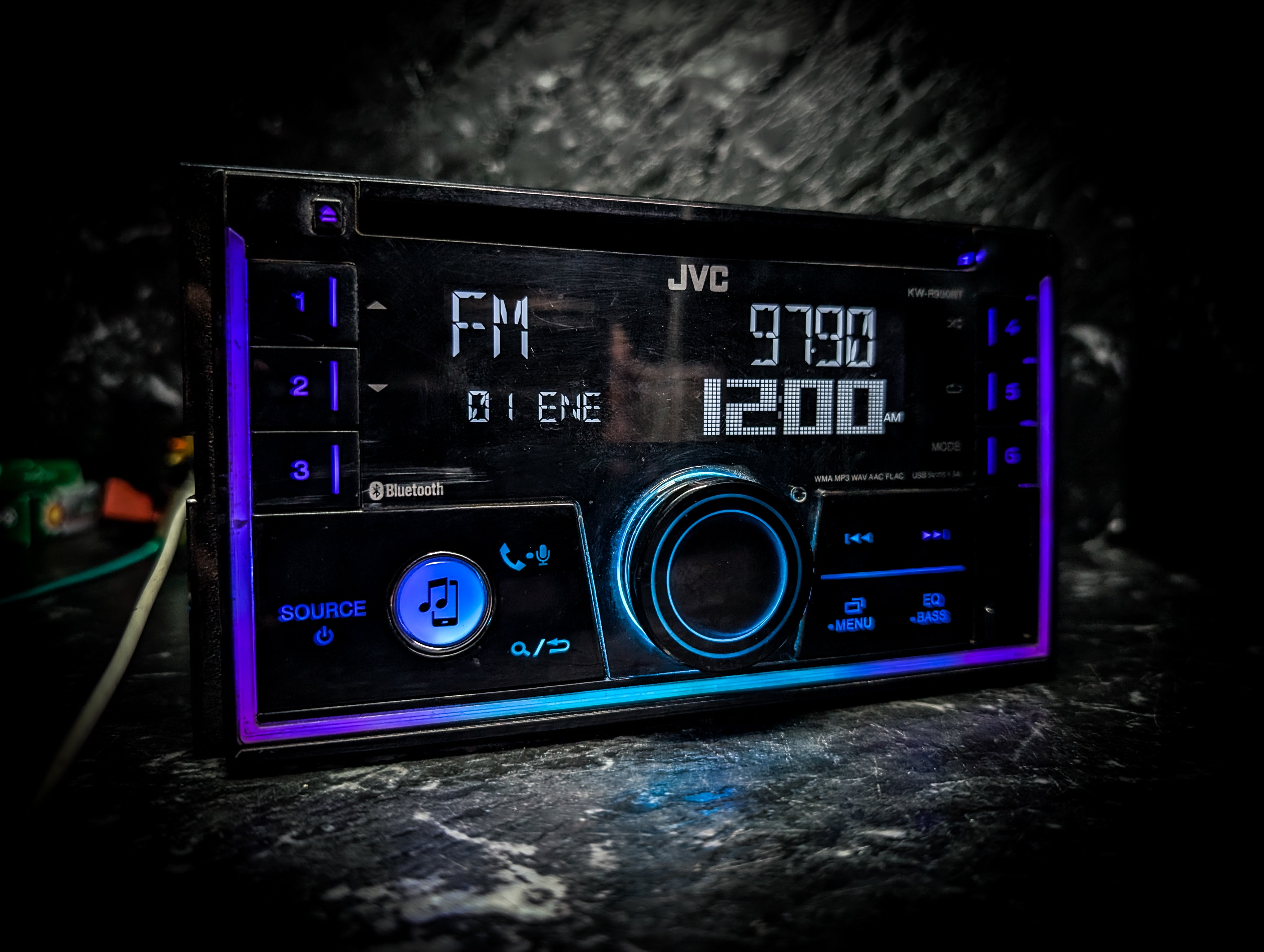 JVC Bluetooth Double Din Car Stereo