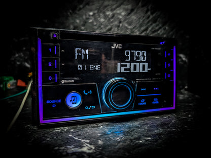 JVC Bluetooth Double Din Car Stereo