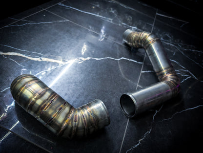 NISSAN R32/R33 Skyline Stainless Lobster Welded Intercooler Elbow Bends