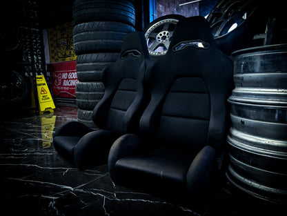 Universal Black Bucket Seats