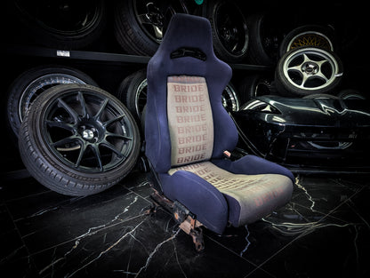 BRIDE ERGO Reclining Bucket Seat + R31 Skyline Seat Rail