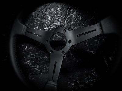 Black Stitch • Leather Standard Steering Wheel