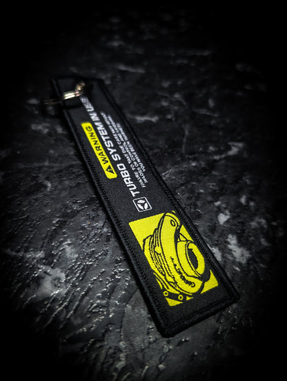 GARRETT Warning Turbo Systems Key Tag