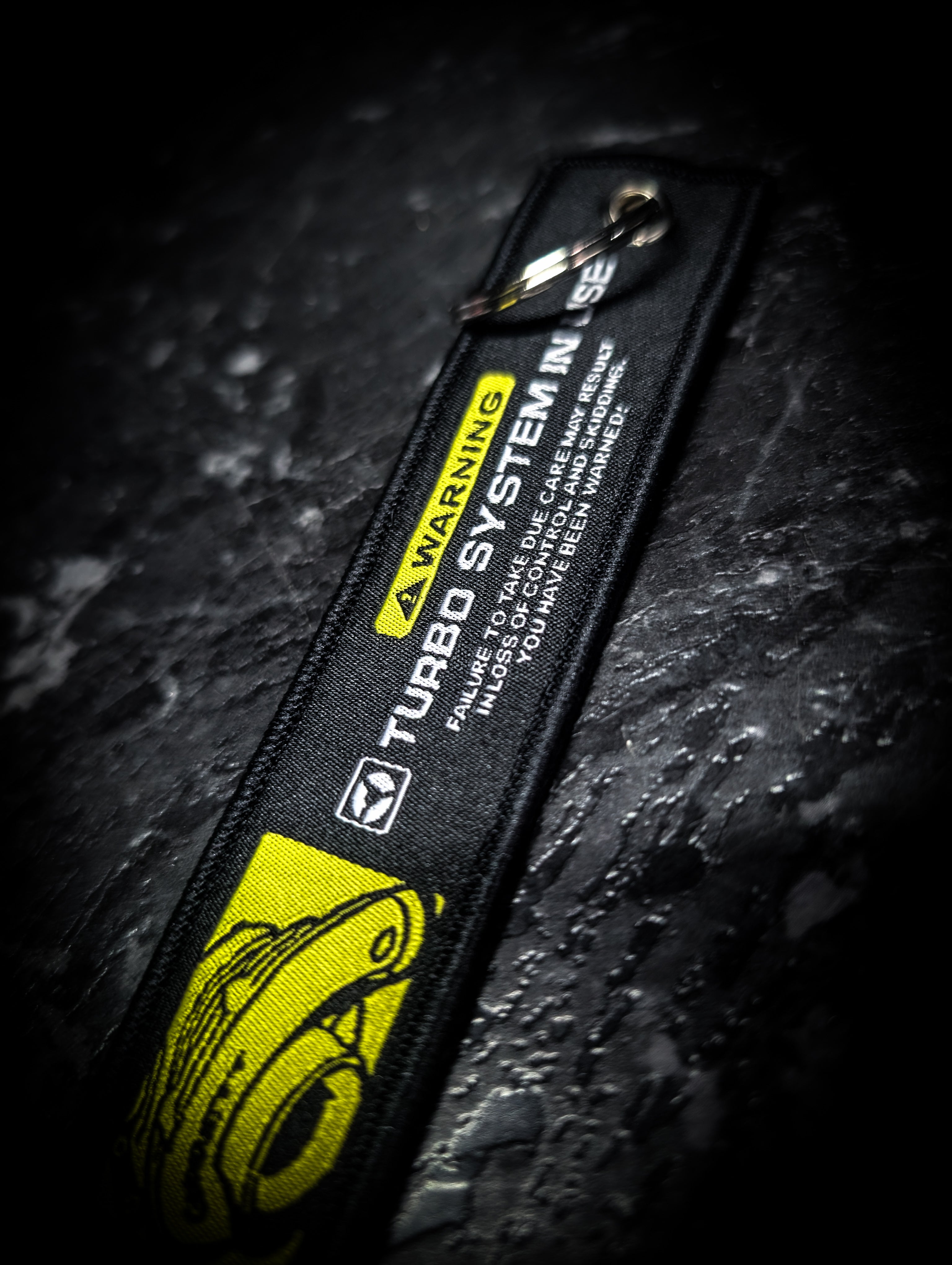 GARRETT Warning Turbo Systems Key Tag