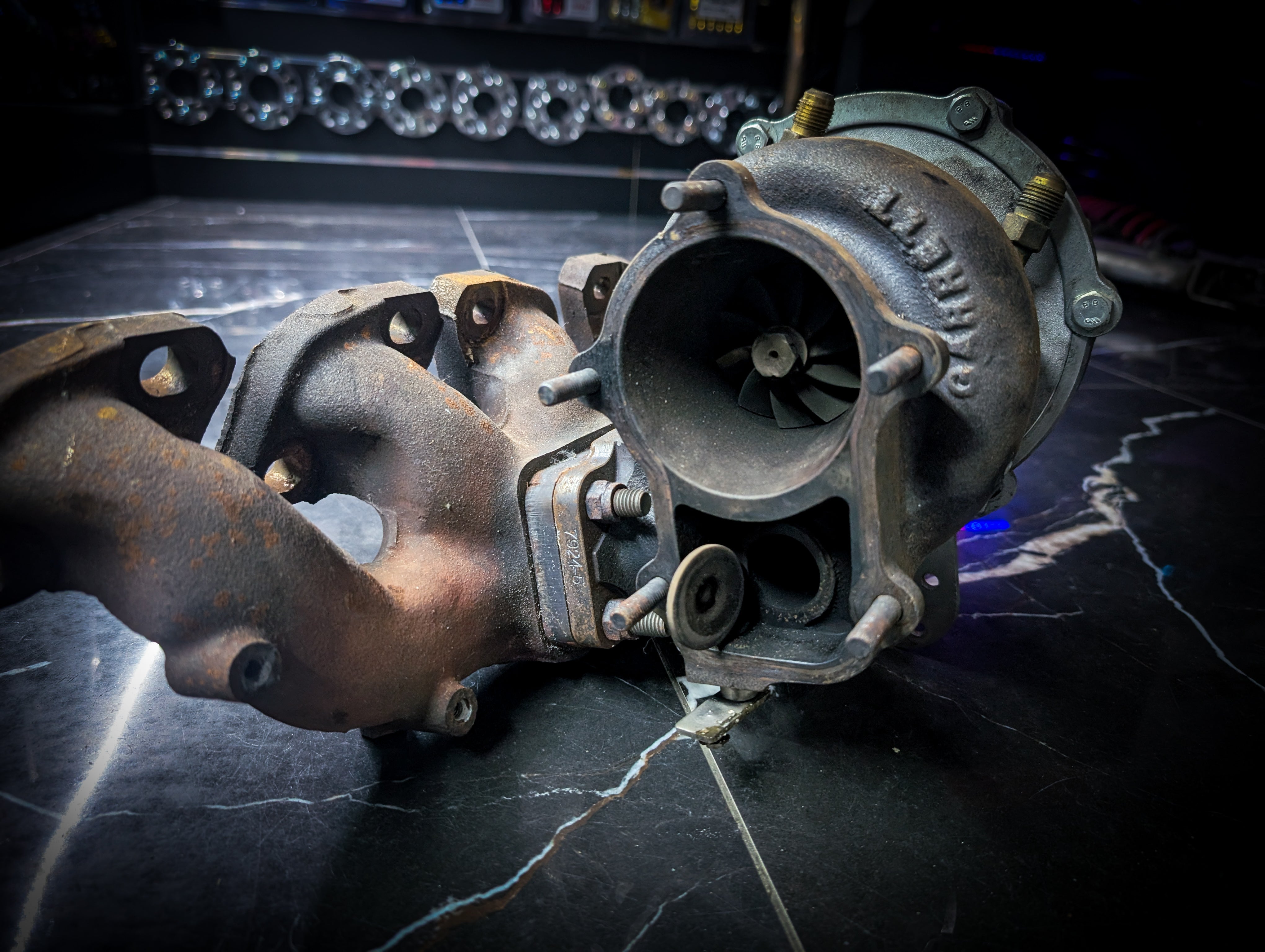 NISSAN RB25DET NEO GARRETT GTX3071R Turbo and Manifold