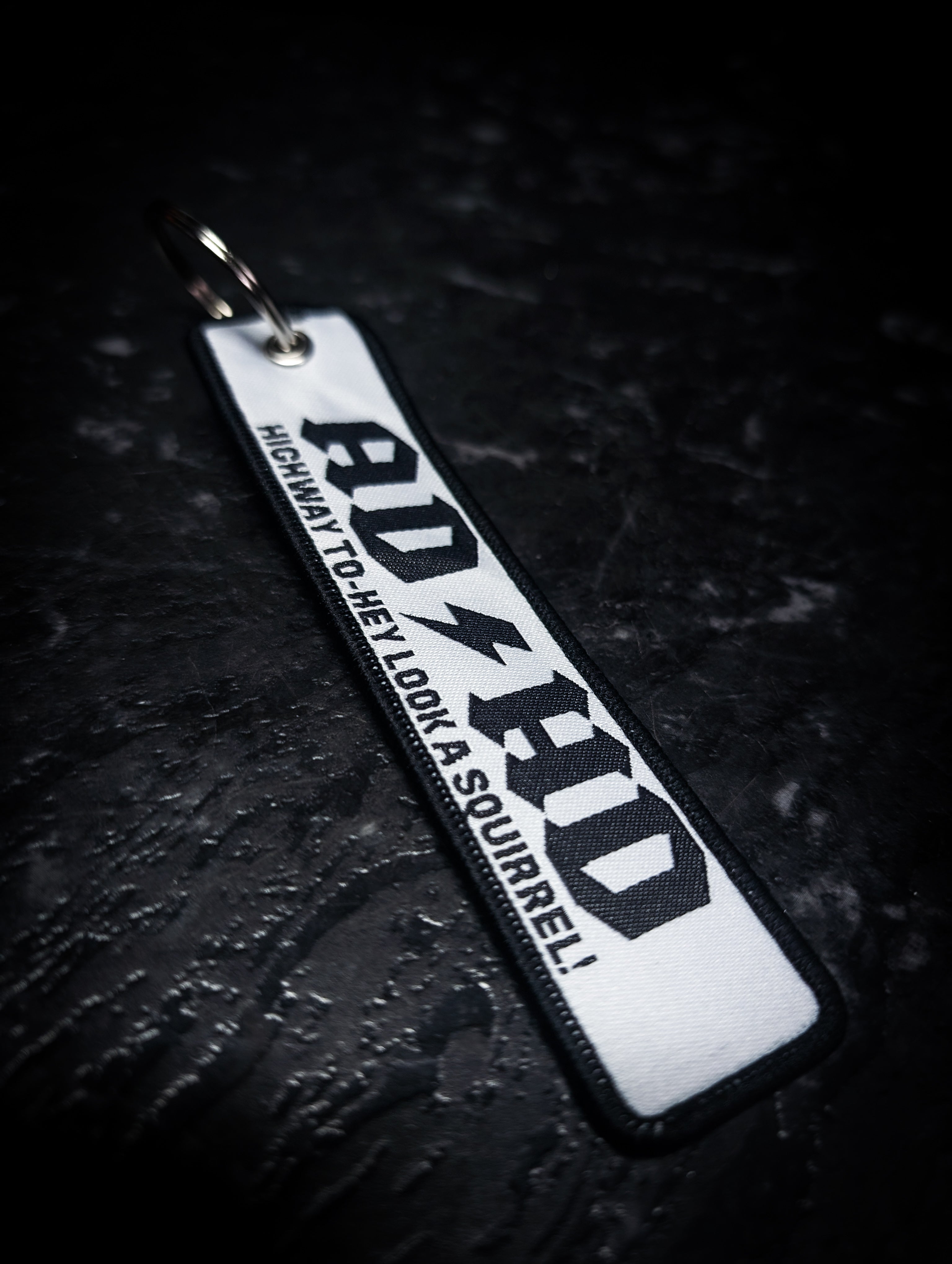 ADHD Silver Key Tag