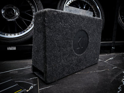 KICKER 10" Slimline 900watt Comp S Series Subwoofer in Original Ported Enclosure + 600 watt RMS Monoblock Amplifier&nbsp;
