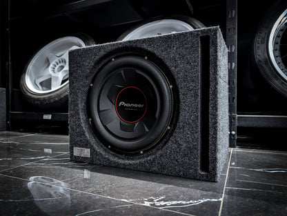 12" PIONEER 1300watt Subwoofer in Slot Ported Enclosure