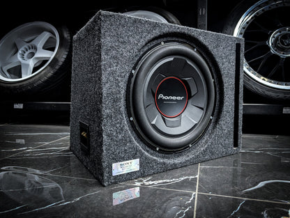 12" PIONEER 1300watt Subwoofer in Slot Ported Enclosure