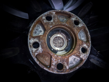 19" ENKEI RP03 Gunmetal Blue Wheels x 4