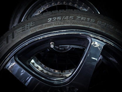 19" ENKEI RP03 Gunmetal Blue Wheels x 4