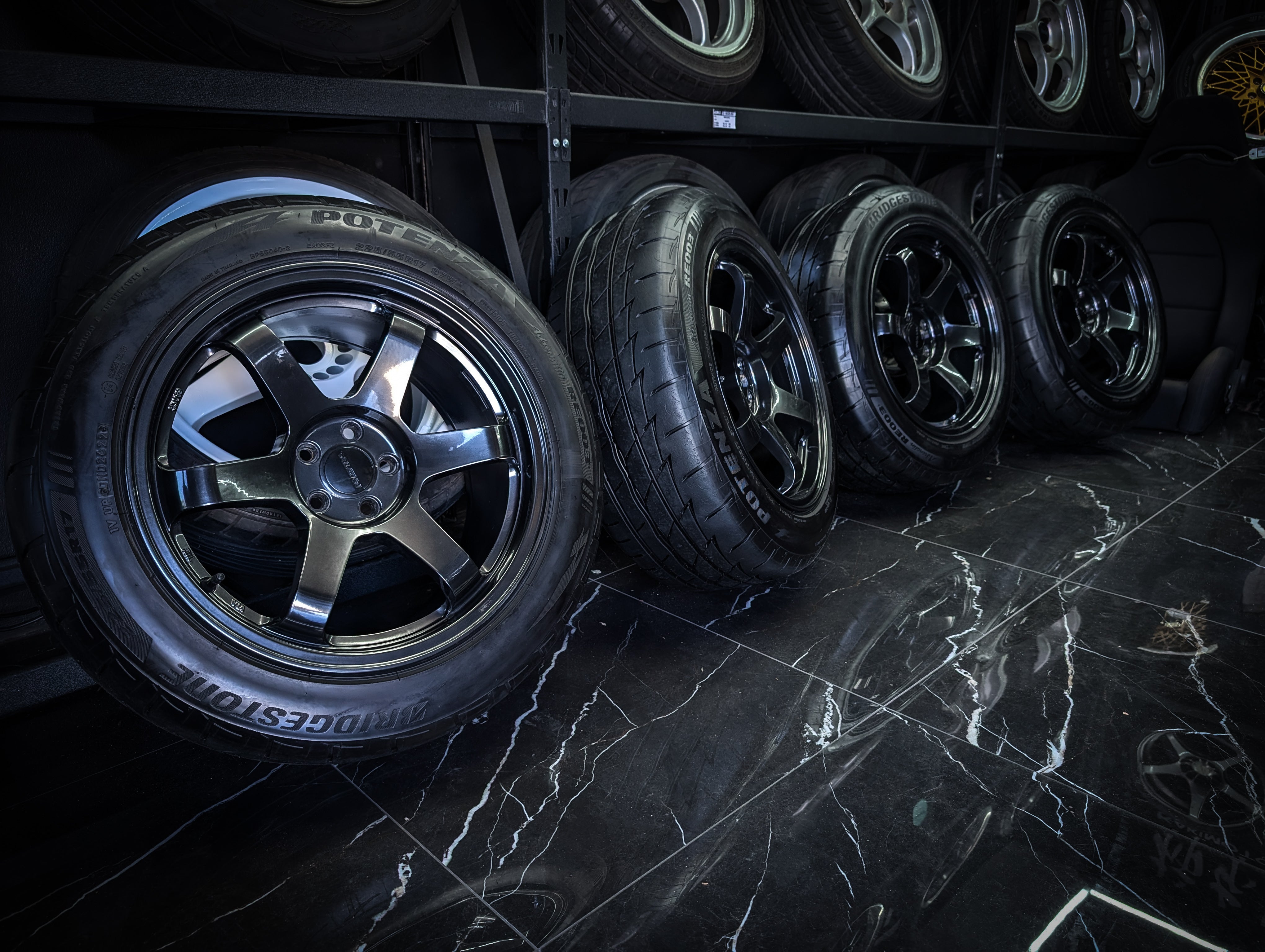 17" ROTA GRID R Gunmetal Wheels x 4