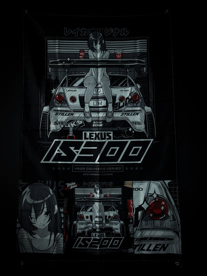 NEW! LEXUS IS300/IS200 Workshop Banner Flag