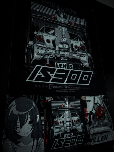 LEXUS IS300/IS200 Workshop Banner Flag