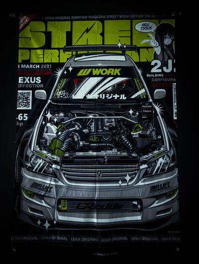 LEXUS Street Performance 2JZ Workshop Banner Flag