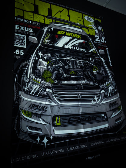 NEW! LEXUS Street Performance 2JZ Workshop Banner Flag