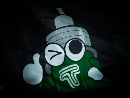 NEW! TEIN Cartoon Workshop Banner Flag