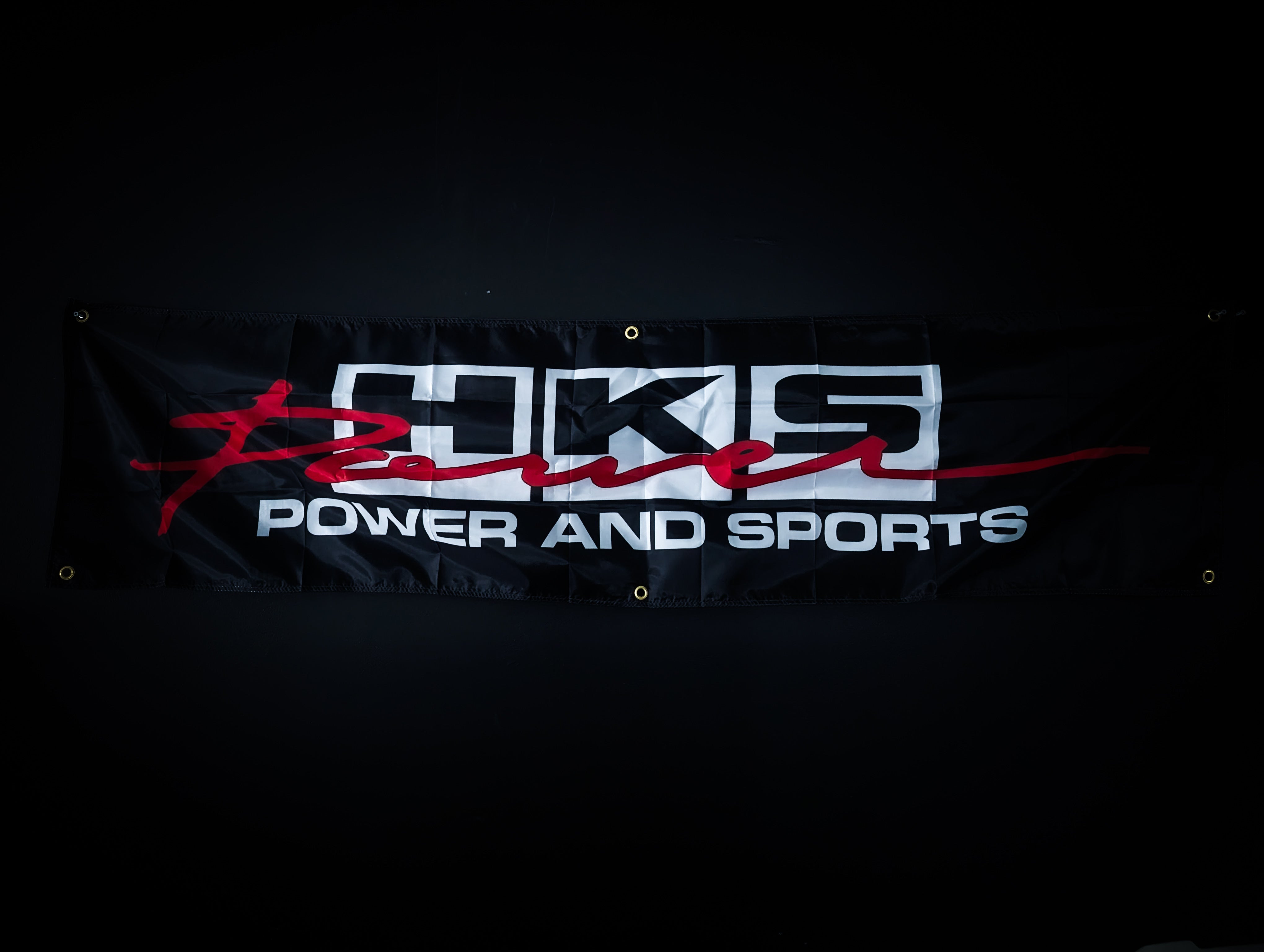 NEW! HKS Power and Sports Workshop Banner Flag