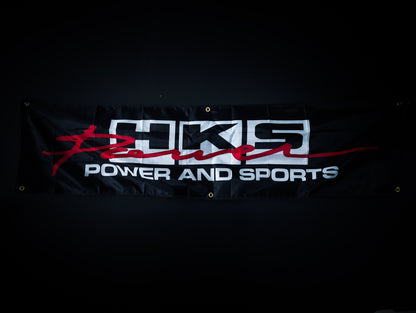 NEW! HKS Power and Sports Workshop Banner Flag