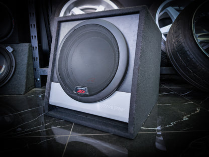 ALPINE Type R 2250watt 12" Subwoofer In Slot Ported Enclosure