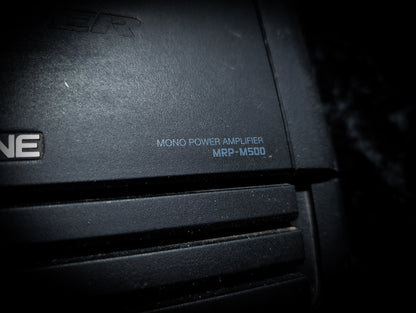 ALPINE V Power 500watt RMS Monoblock Amplifier