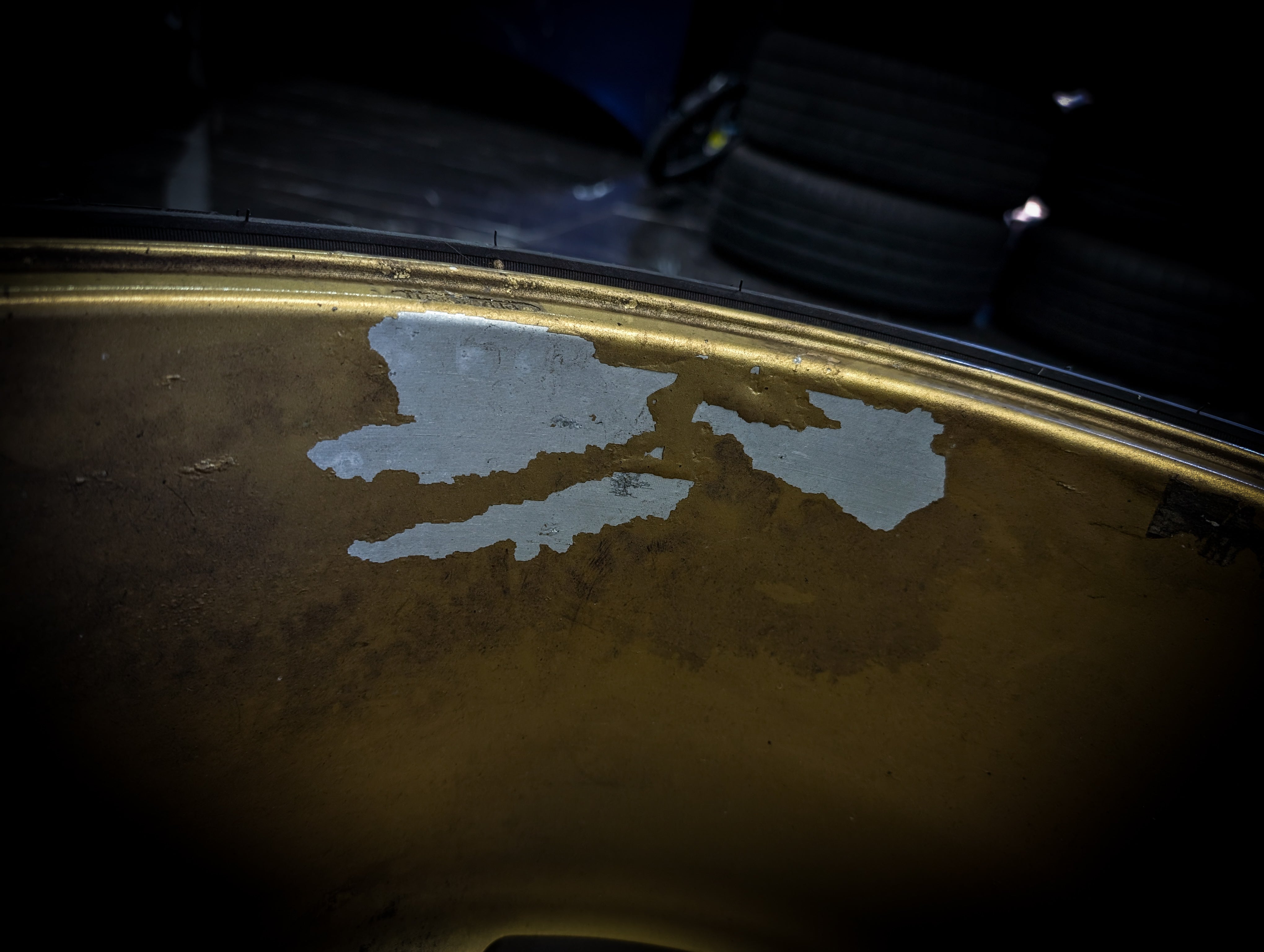 18" RAYS GRAM LIGHTS 57c Early Generation Gold Monoblock Wheels x 4