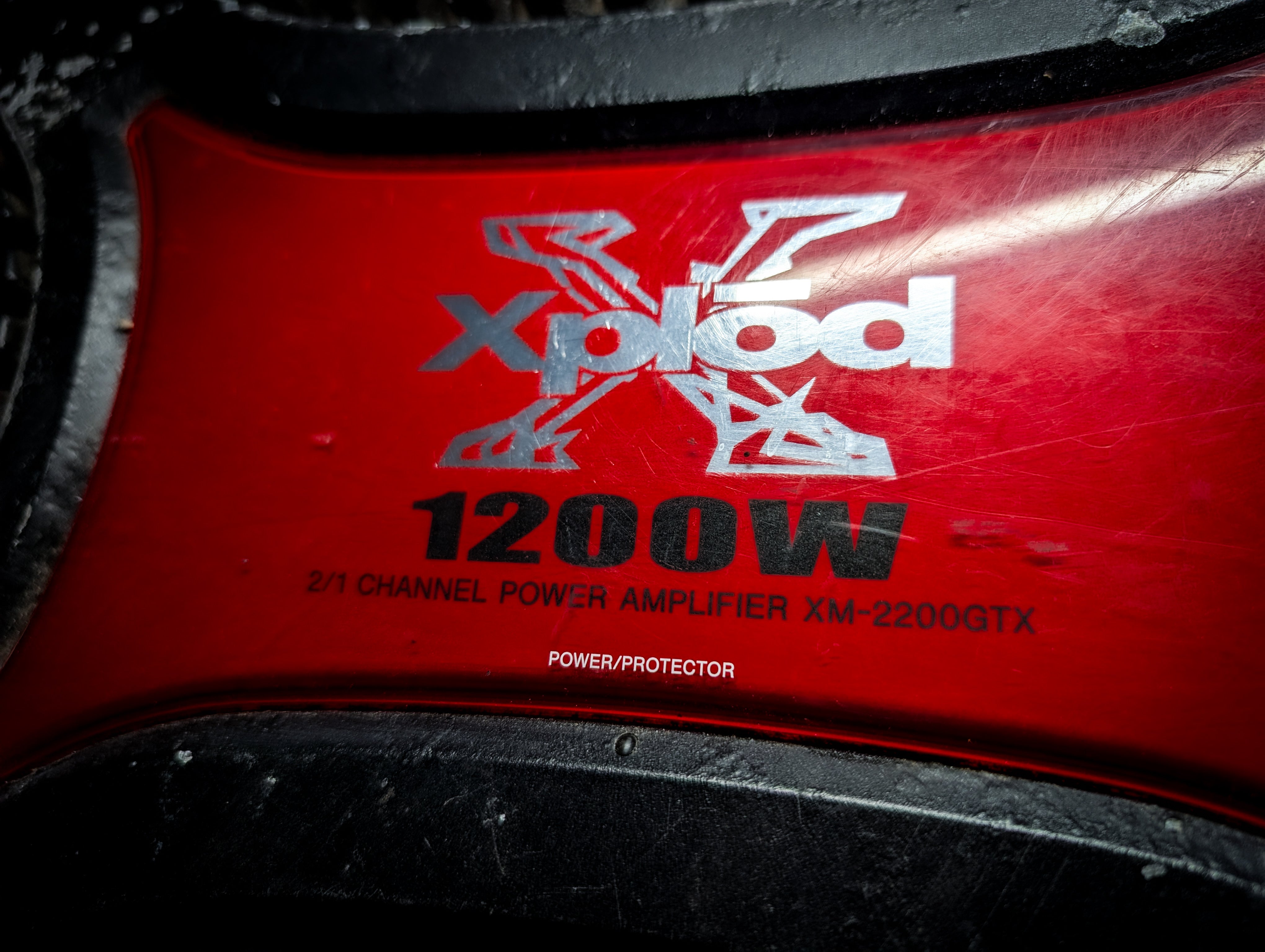 SONY XPLOD 1200watt 2 Channel Amplifier