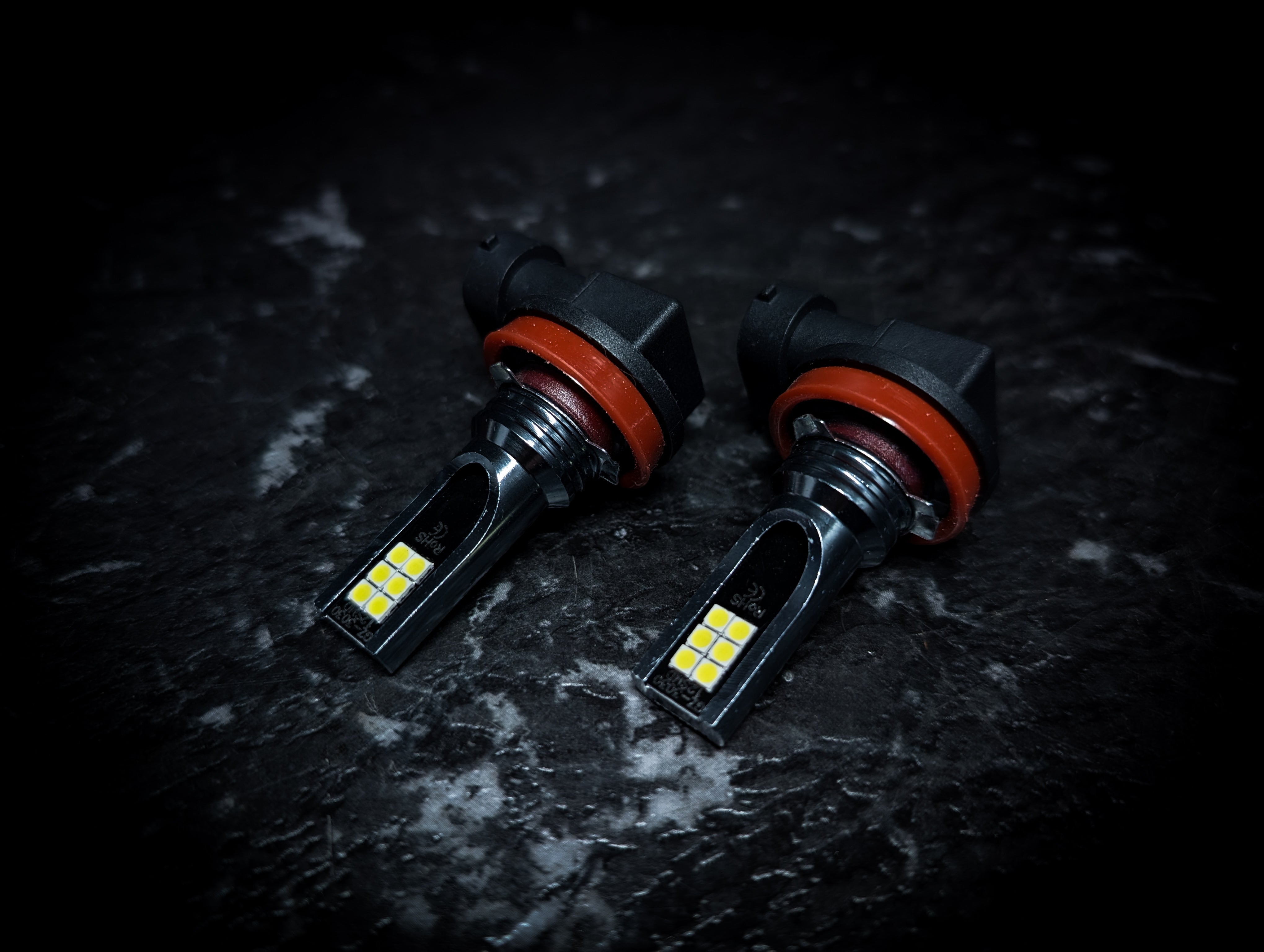 H11 Ultra White 6000k LED Car Headlight Globes