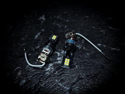 H3 Ultra White 6000k LED Car Headlight Globes