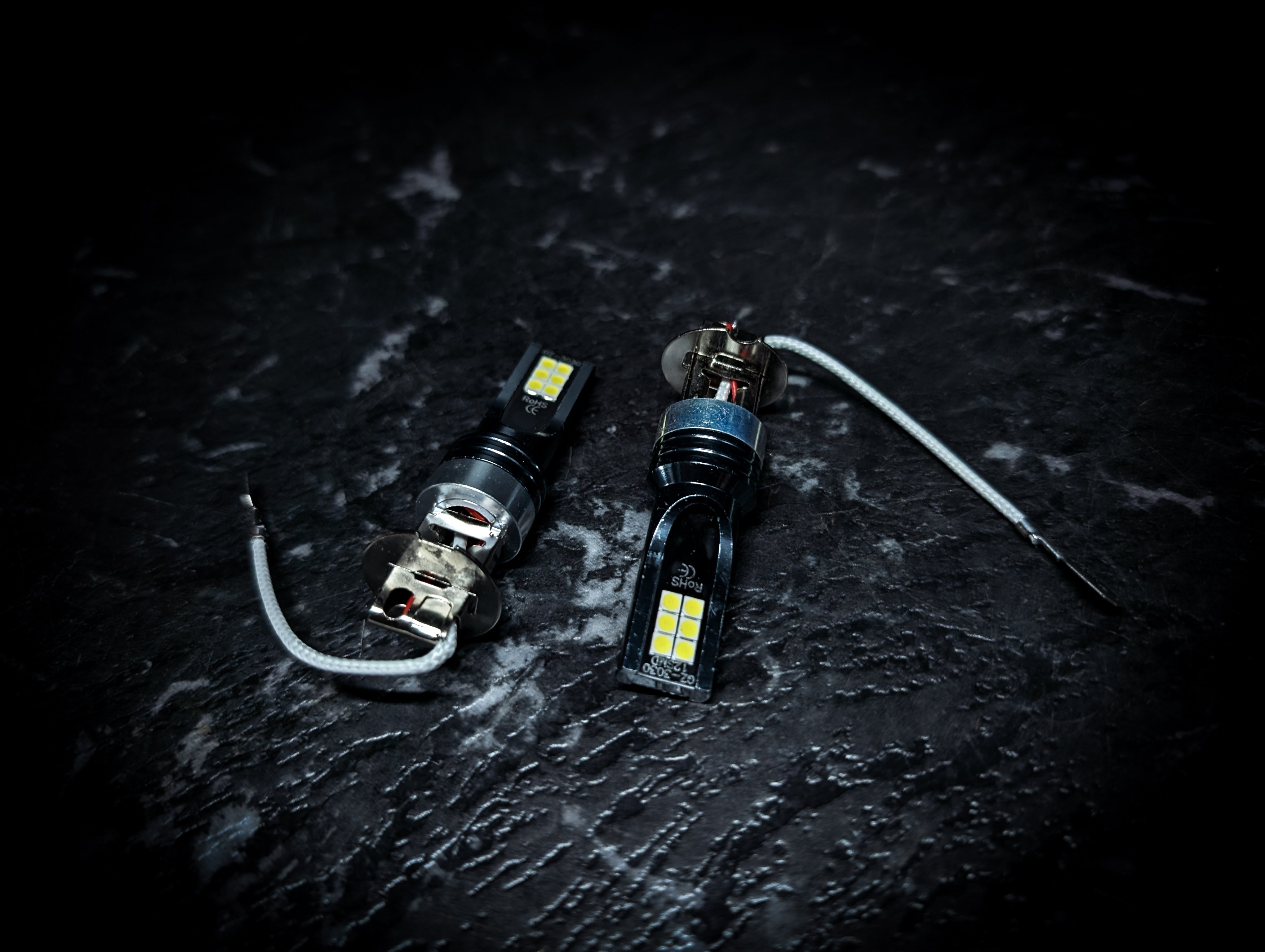 H3 Ultra White 6000k LED Car Headlight Globes