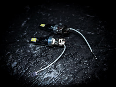 H3 Ultra White 6000k LED Car Headlight Globes