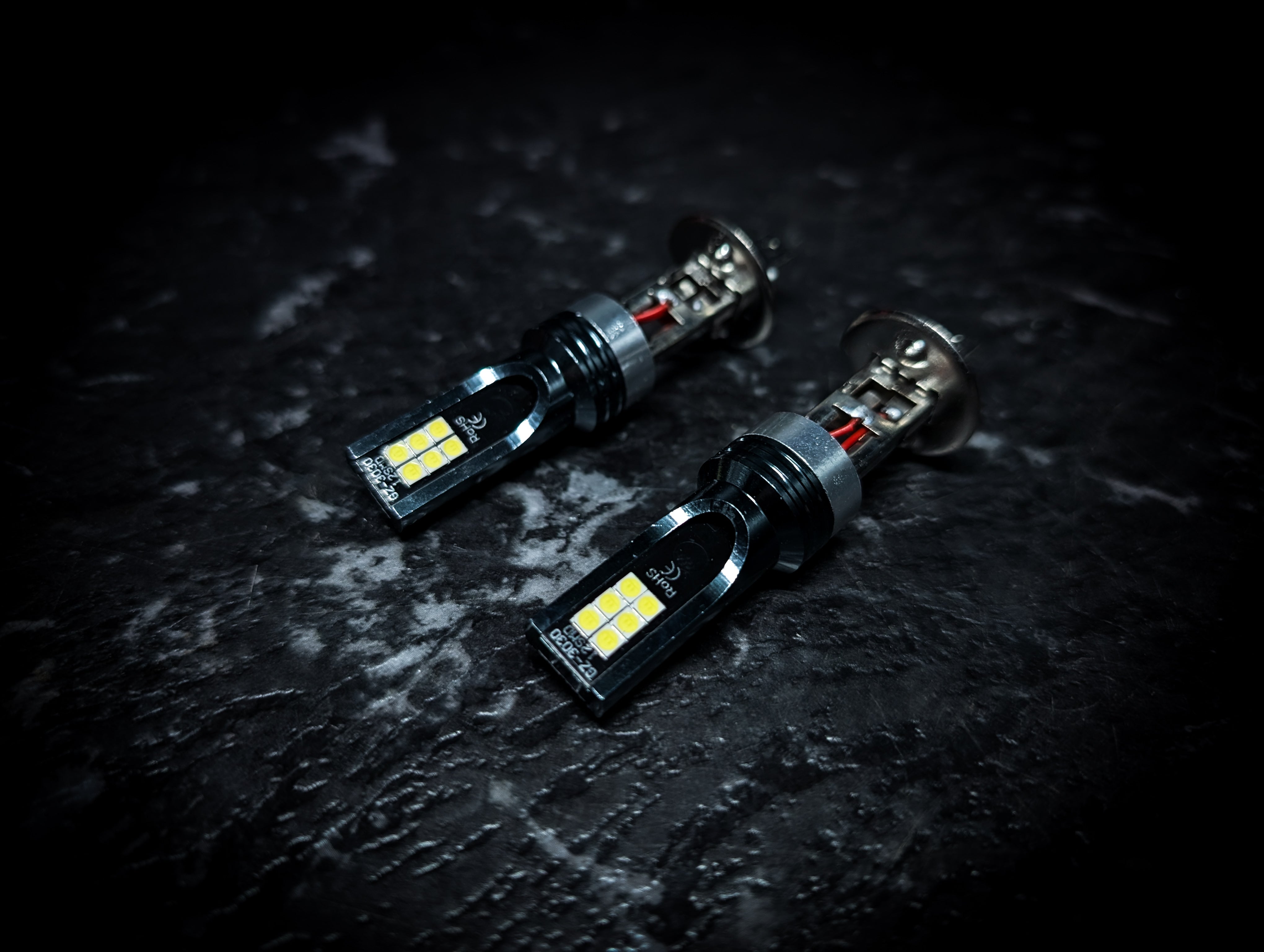 H1 Ultra White 6000k LED Car Headlight Globes