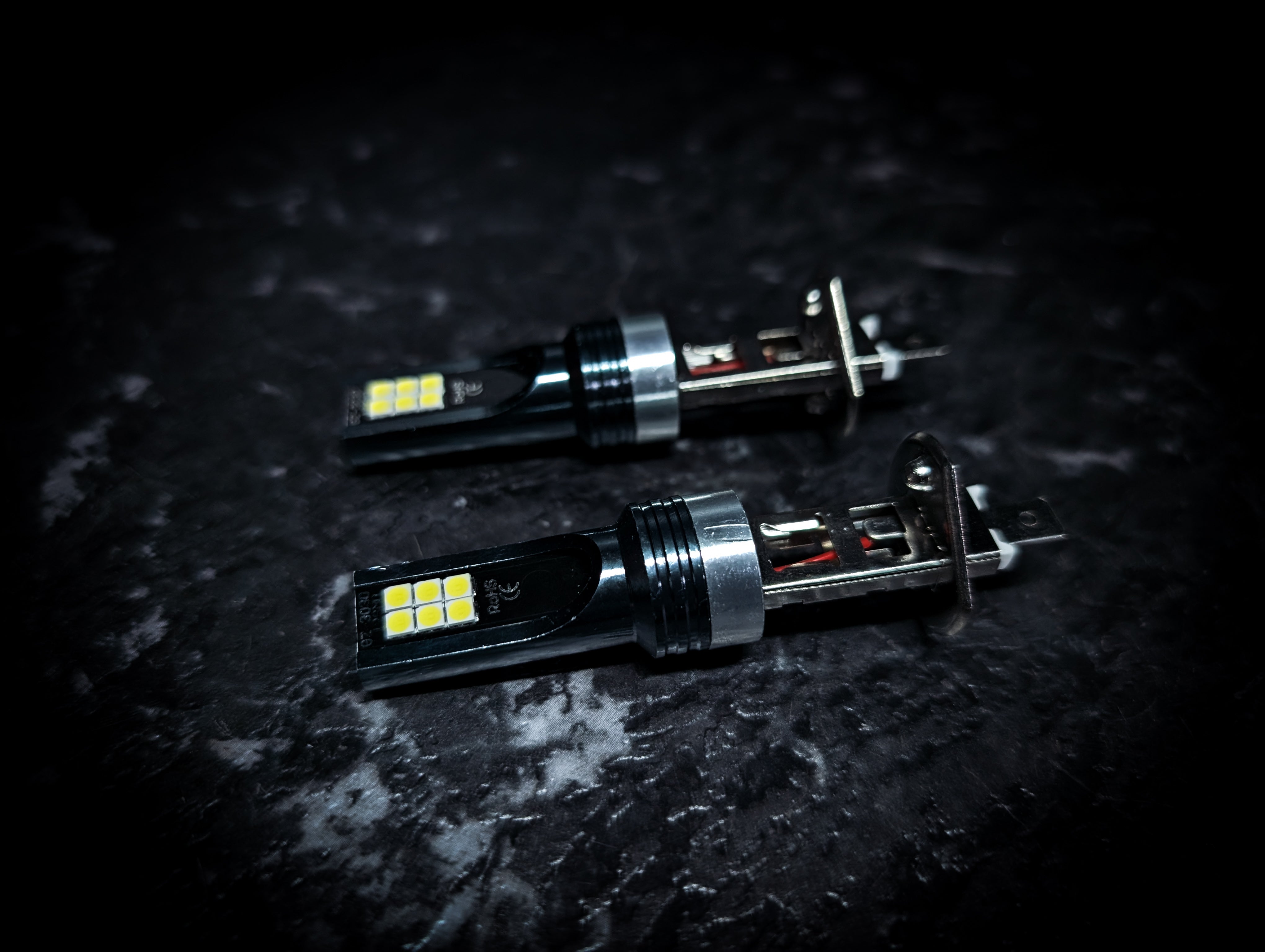 H1 Ultra White 6000k LED Car Headlight Globes