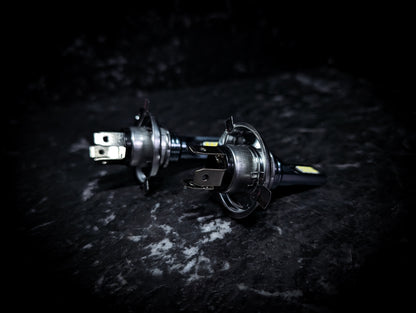 H4 Ultra White 6000k LED Car Headlight Globes