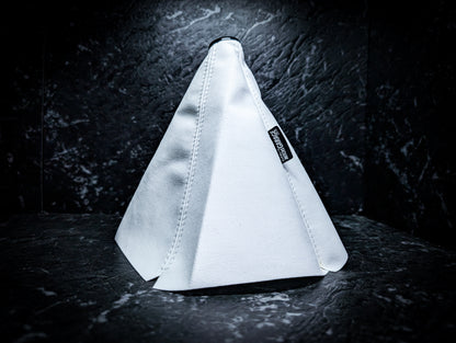 NEW! Polar White Alcantara Manual Gear Boot