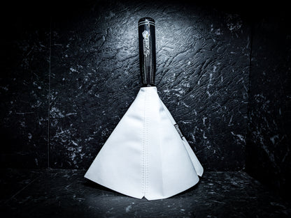 NEW! Polar White Alcantara Manual Gear Boot