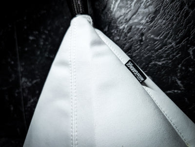 Polar White Alcantara Manual Gear Boot